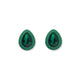 Eva Statement Earring - Green Pear - Shop LINNY CO