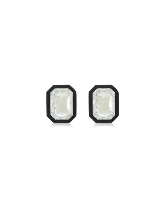 Eva Statement Earrings - Black - Shop LINNY CO