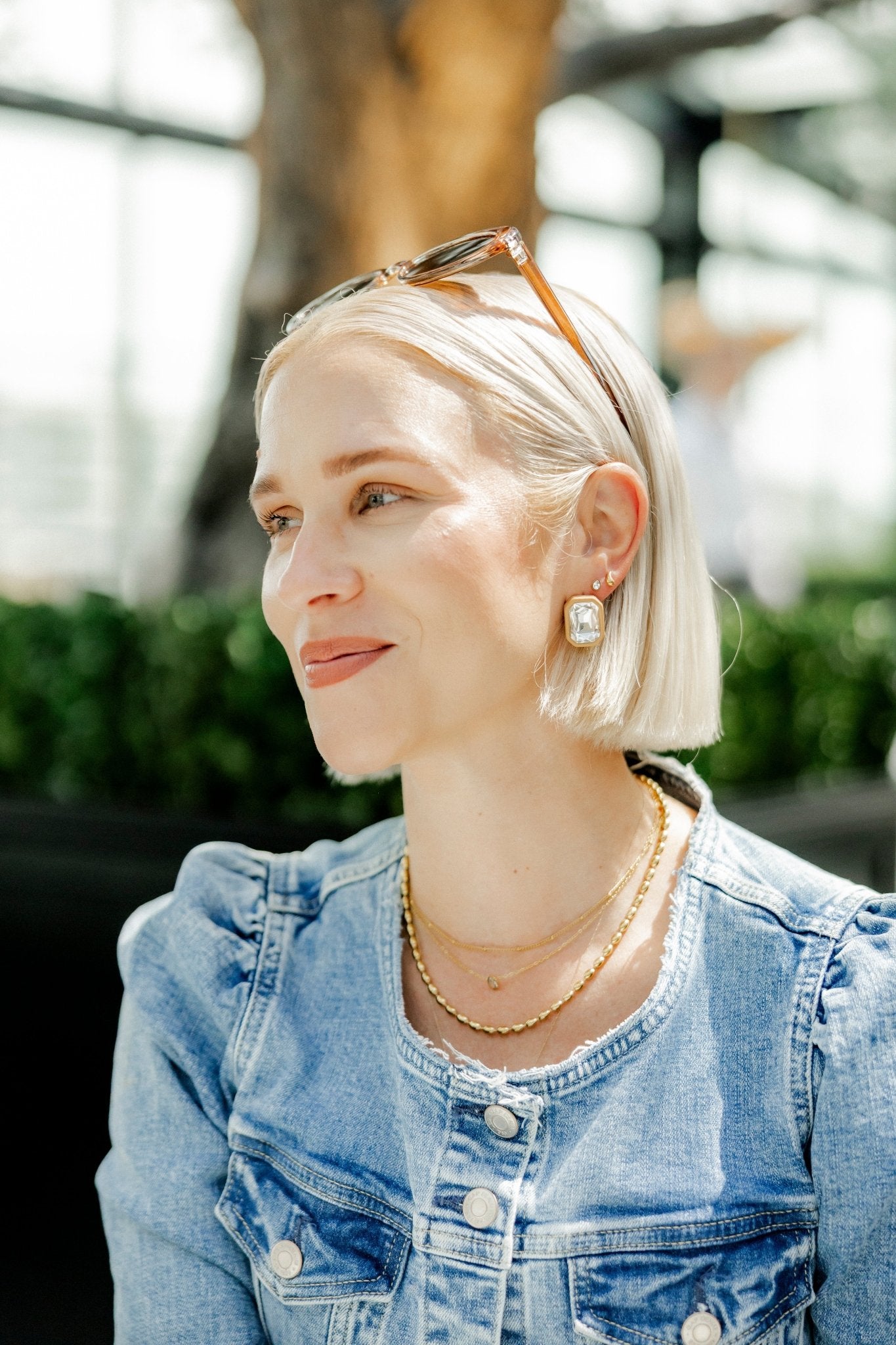 Eva Statement Earrings - Brown - Shop LINNY CO