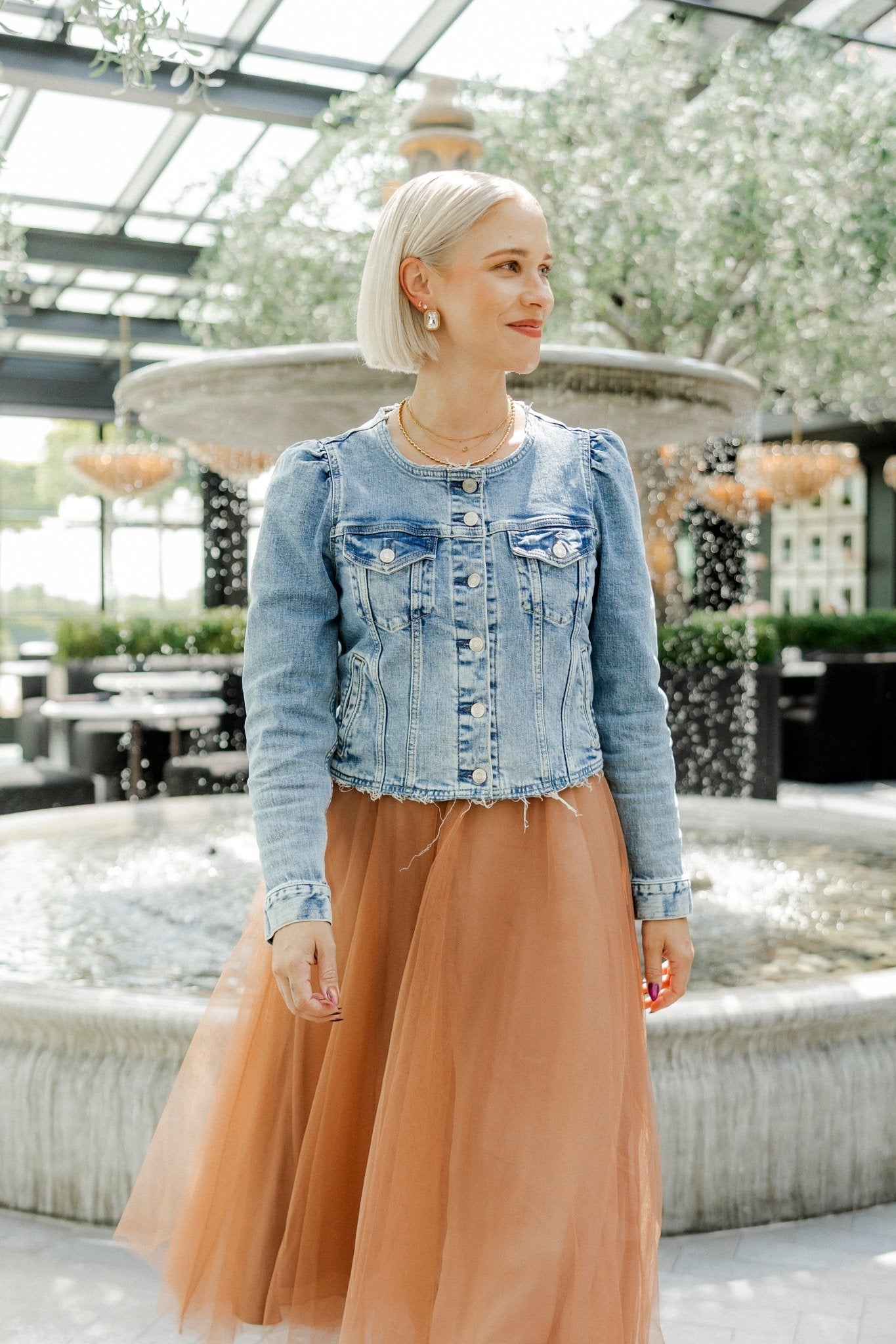 Eva Statement Earrings - Brown - Shop LINNY CO