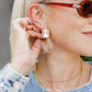 Eva Statement Earrings - Brown - Shop LINNY CO