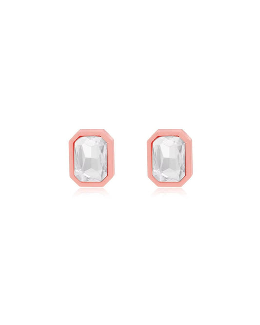 Eva Statement Earrings - Pink - Shop LINNY CO