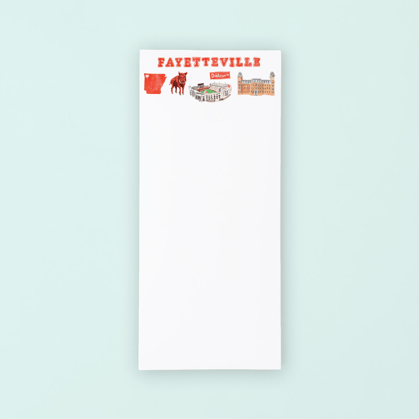 Fayetteville Pattern Listpad - Shop LINNY CO