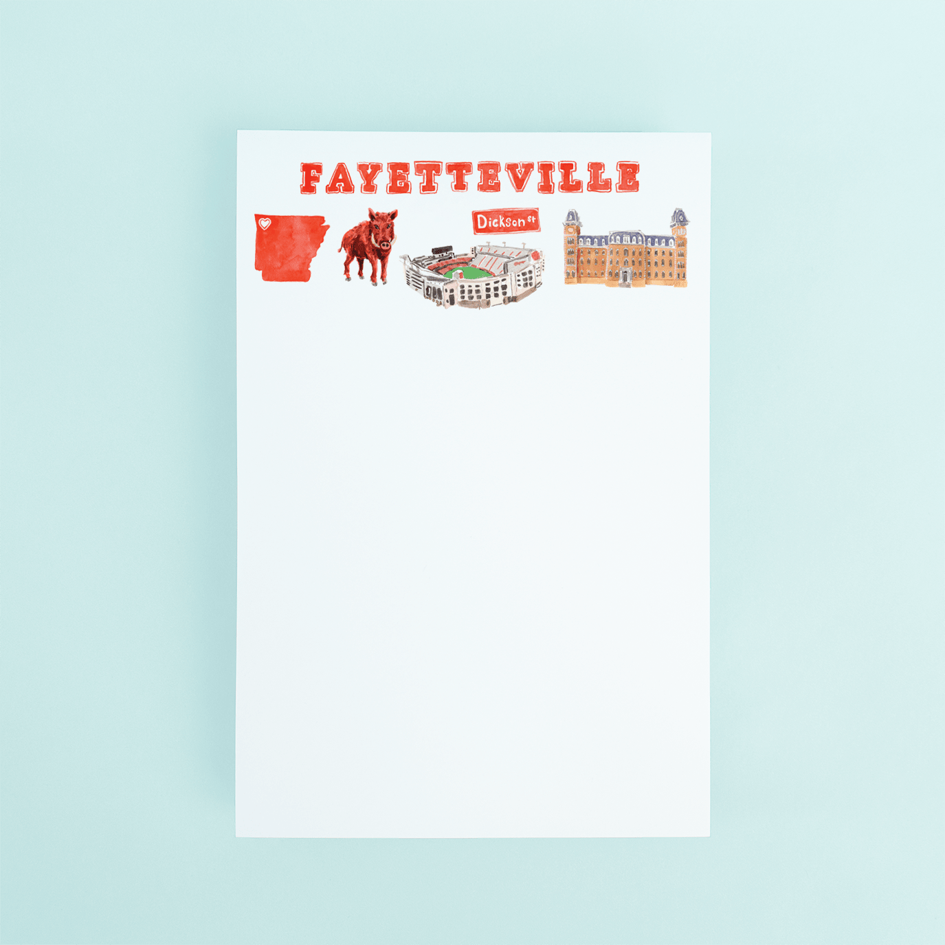 Fayetteville Pattern Notepad - Shop LINNY CO