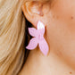 Fern Statement Earrings - Pink Peony - Shop LINNY CO