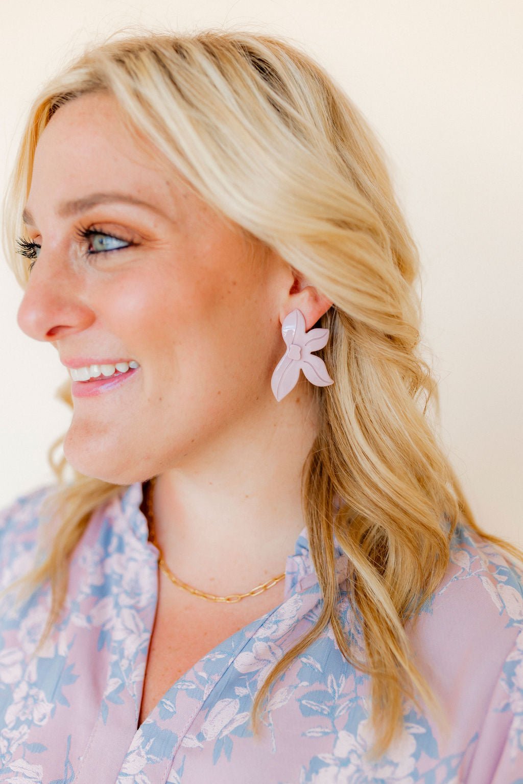 Fern Statement Earrings - Vintage Rose - Shop LINNY CO