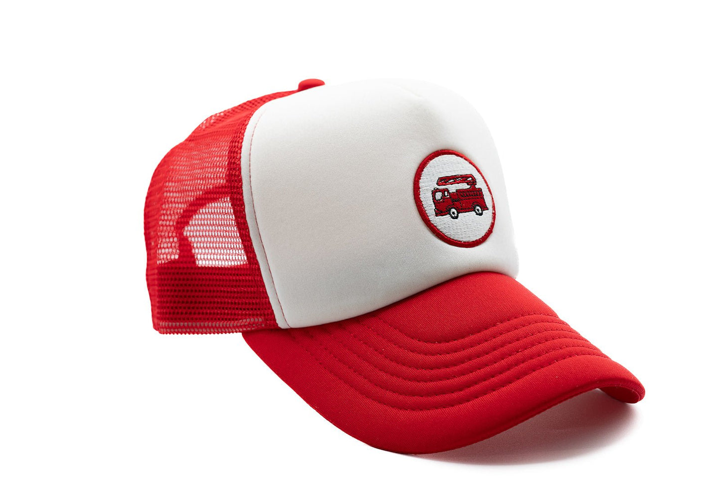 Firetruck Patch Trucker Hat - Shop LINNY CO