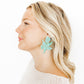 Flora Statement Earrings - Aquamarine - Shop LINNY CO
