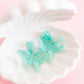 Flora Statement Earrings - Aquamarine - Shop LINNY CO
