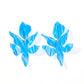 Flora Statement Earrings - Blue Iris - Shop LINNY CO
