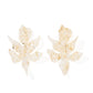 Flora Statement Earrings - Gold Confetti - Shop LINNY CO