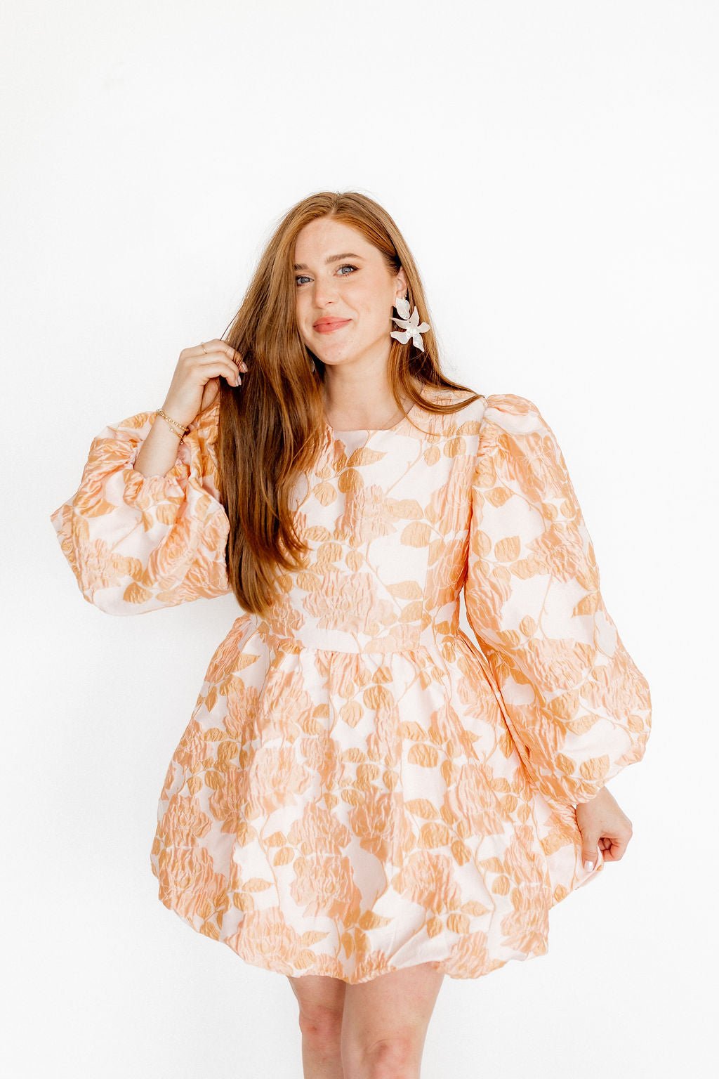 Flora Statement Earrings - Iridescent - Shop LINNY CO