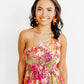 Flora Statement Earrings - Metallic Orange - Shop LINNY CO