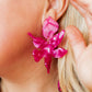 Flora Statement Earrings - Pearlized Pink - Shop LINNY CO