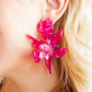 Flora Statement Earrings - Pearlized Pink - Shop LINNY CO