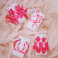 Flora Statement Earrings - Pink Party Punch - Shop LINNY CO