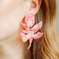 Flora Statement Earrings - Pink Spritz - Shop LINNY CO