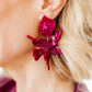 Flora Statement Earrings - Pinot Noir - Shop LINNY CO