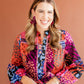 Flora Statement Earrings - Pinot Noir - Shop LINNY CO