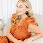 Flora Statement Earrings - True Black - Shop LINNY CO