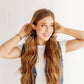 Flora Statement Earrings - True Black - Shop LINNY CO