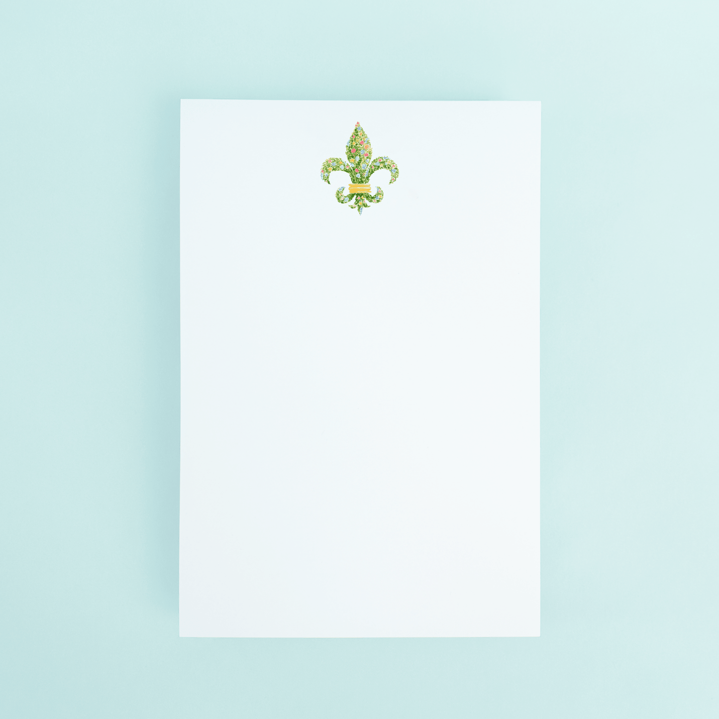 Floral Fleur De Lis Notepad - Shop LINNY CO