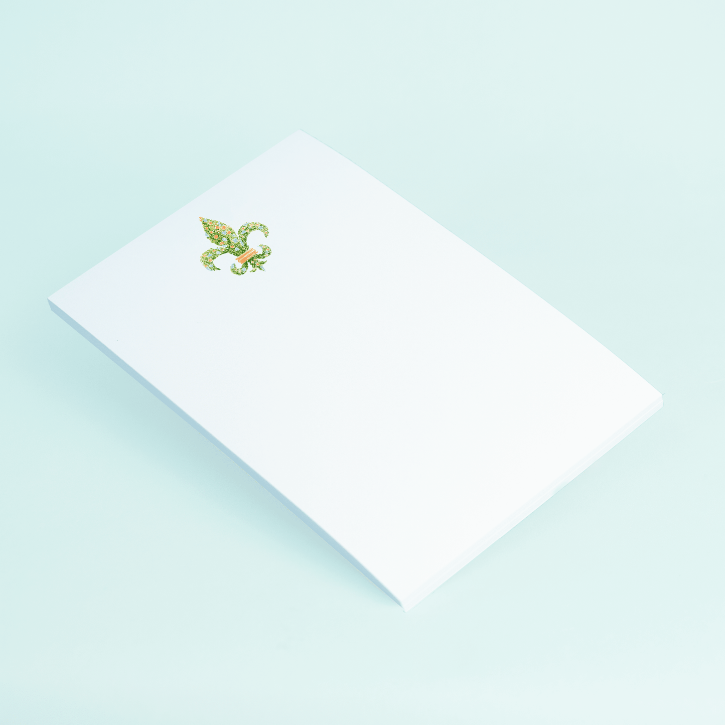 Floral Fleur De Lis Notepad - Shop LINNY CO