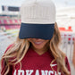 FOOTBALL - Neutral Vintage Trucker Hat - Shop LINNY CO