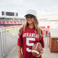 FOOTBALL - Neutral Vintage Trucker Hat - Shop LINNY CO