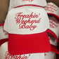 Freakin' Weekend Baby - Vintage Trucker Hat - Shop LINNY CO