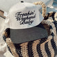 Freakin' Weekend Baby - Vintage Trucker Hat - Shop LINNY CO