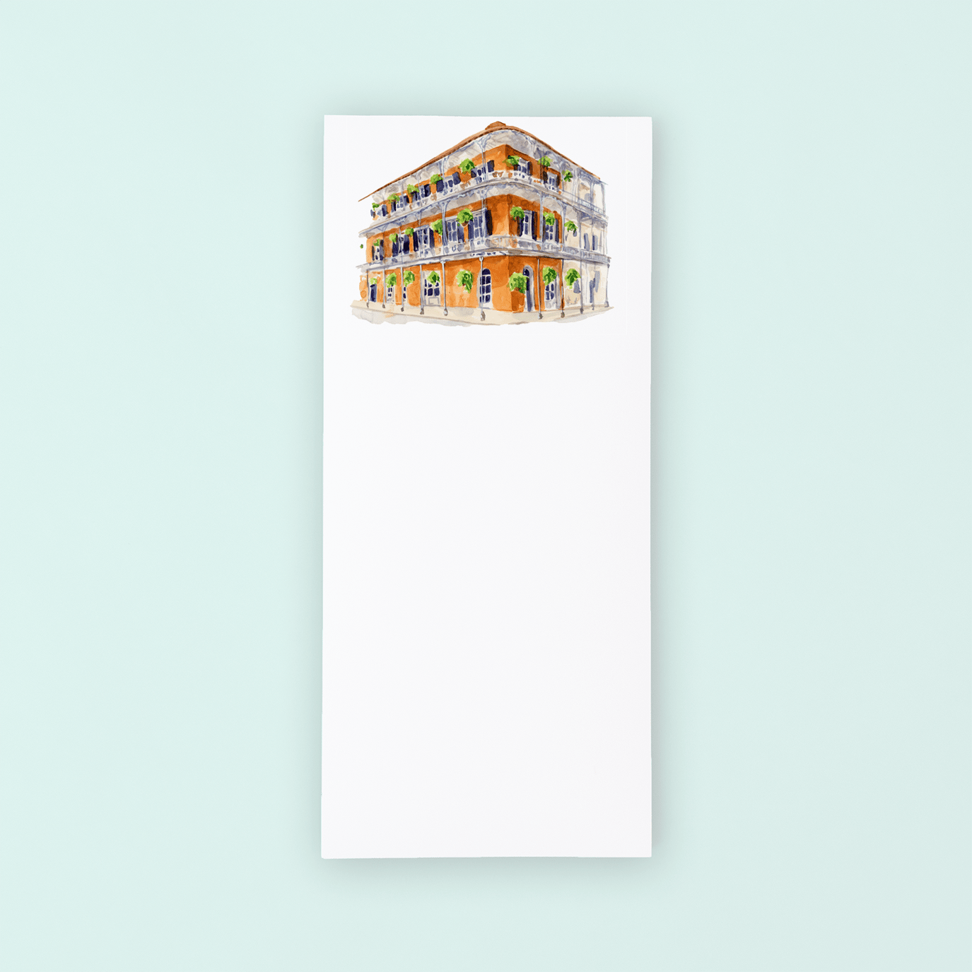 French Quarter Balcony Lists Pad - Shop LINNY CO