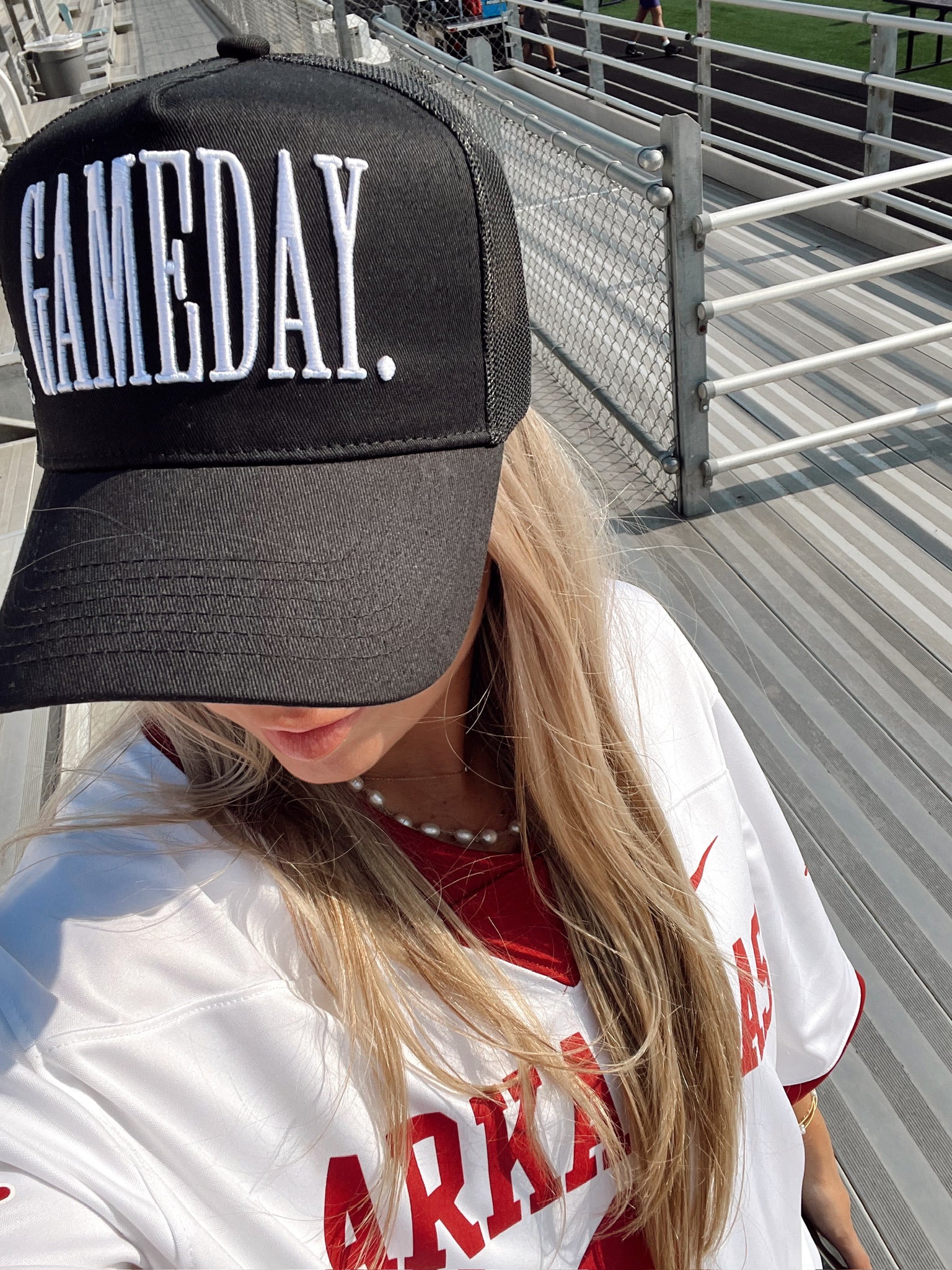 GAMEDAY. - Not My First Tailgate Vintage Trucker Hat - Shop LINNY CO