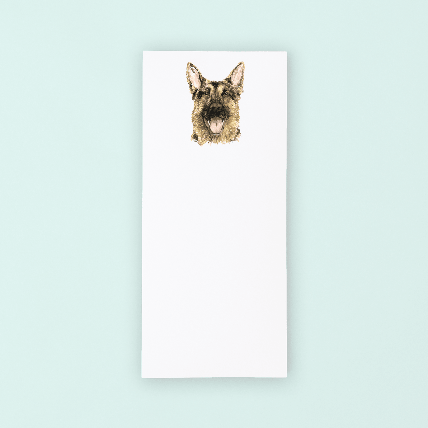 German Shepard Portrait Listpad - Shop LINNY CO