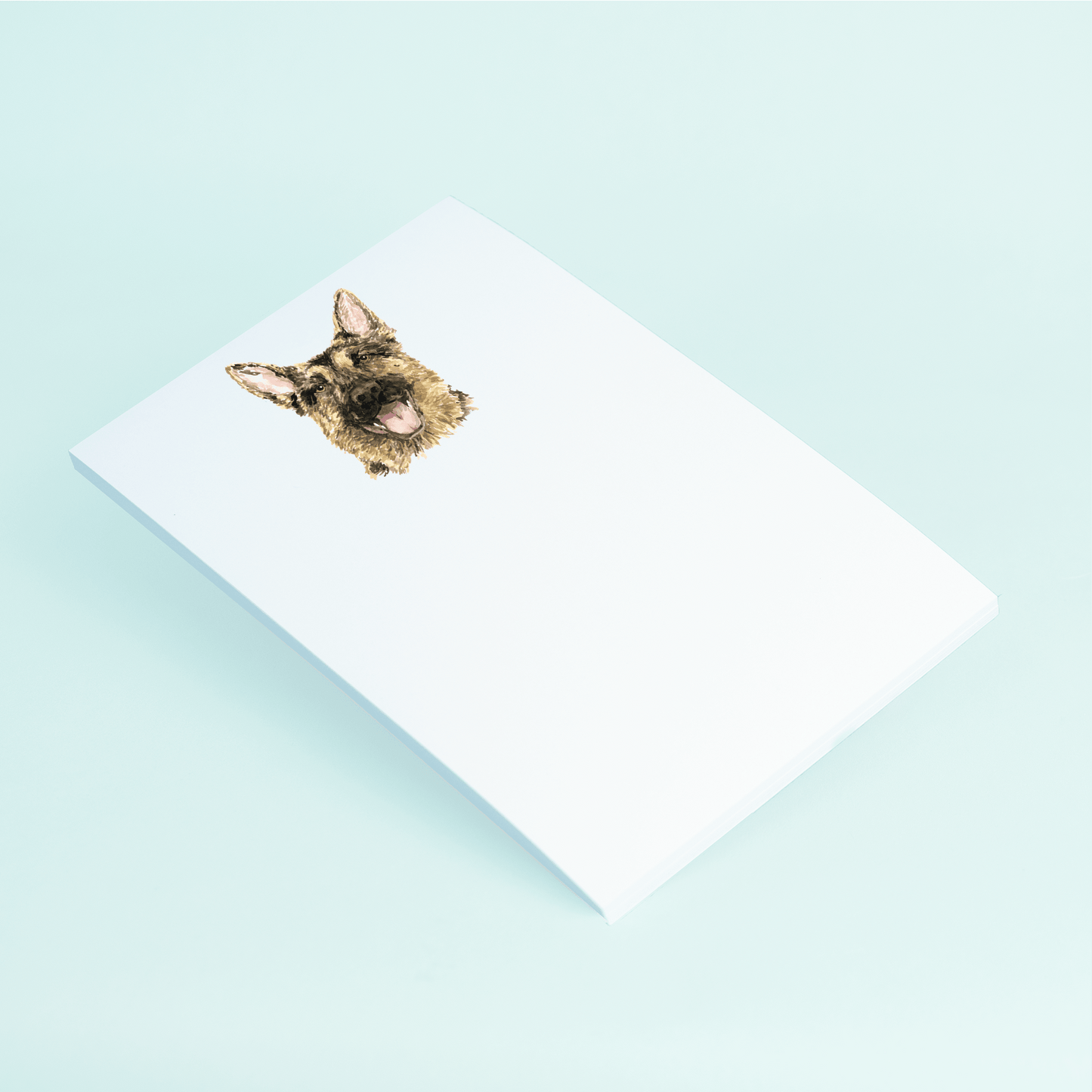 German Shepard Portrait Notepad - Shop LINNY CO