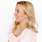 Gianna Statement Earrings - Cherry Blossom - Shop LINNY CO