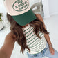 God is Good - Green Vintage Trucker Hat - Shop LINNY CO