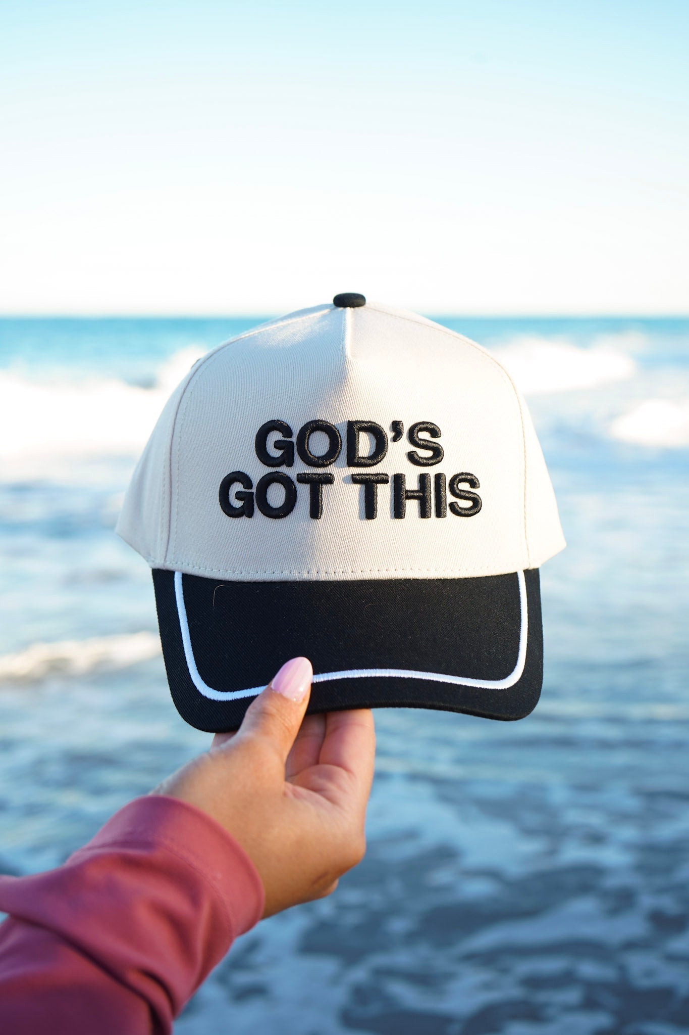 God's Got This - Black Trucker Hat - Shop LINNY CO