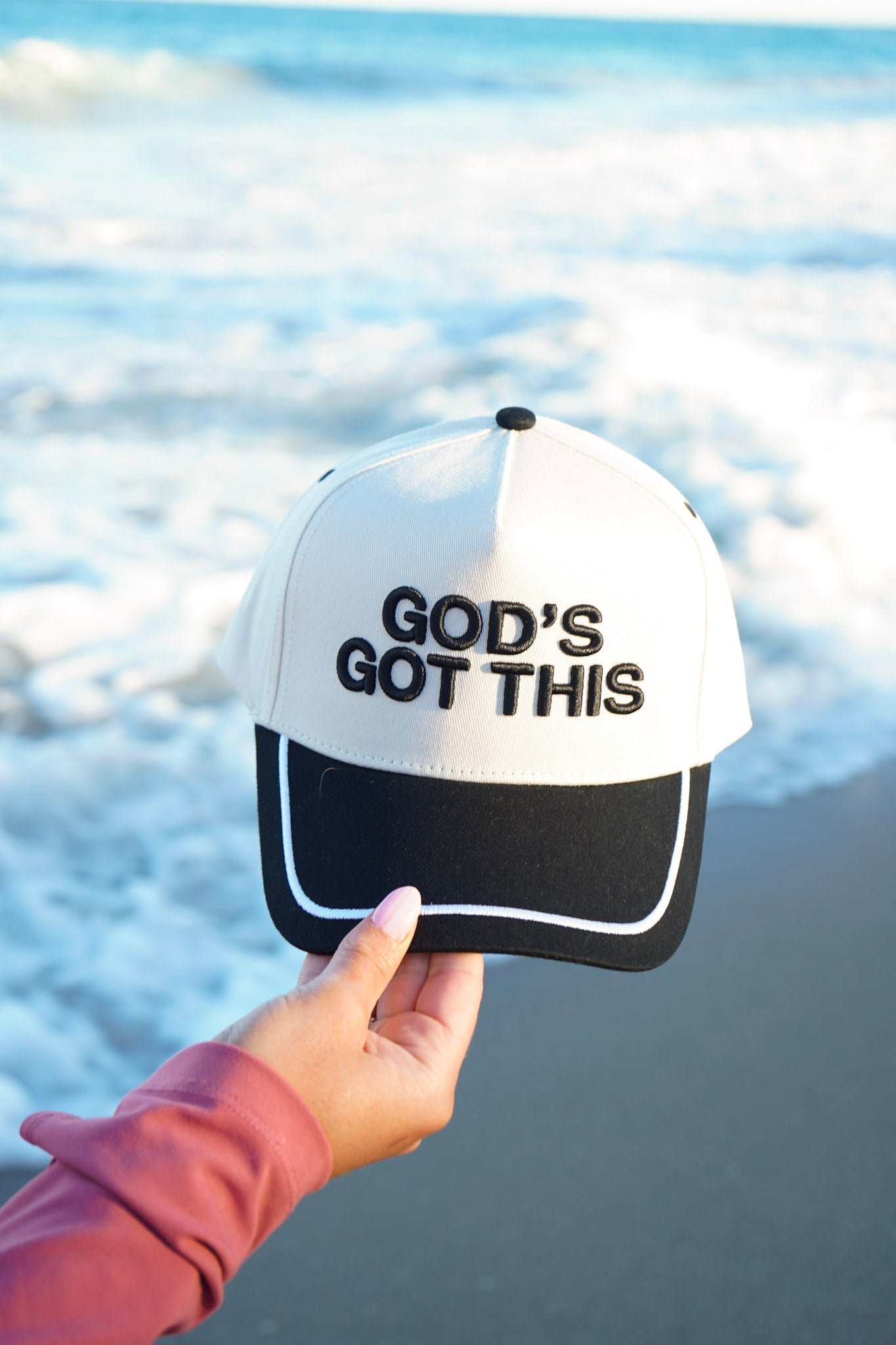 God's Got This - Black Trucker Hat - Shop LINNY CO