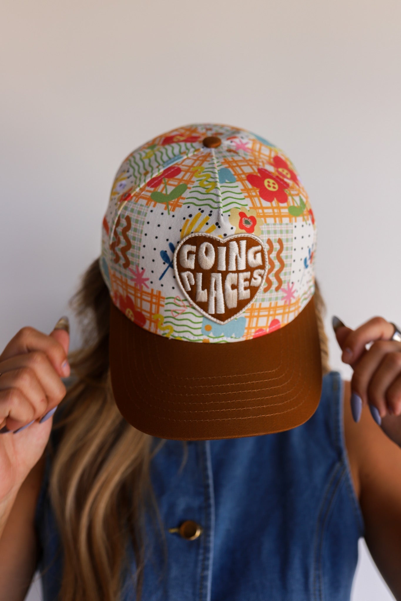GOING PLACES TRUCKER HAT - Shop LINNY CO