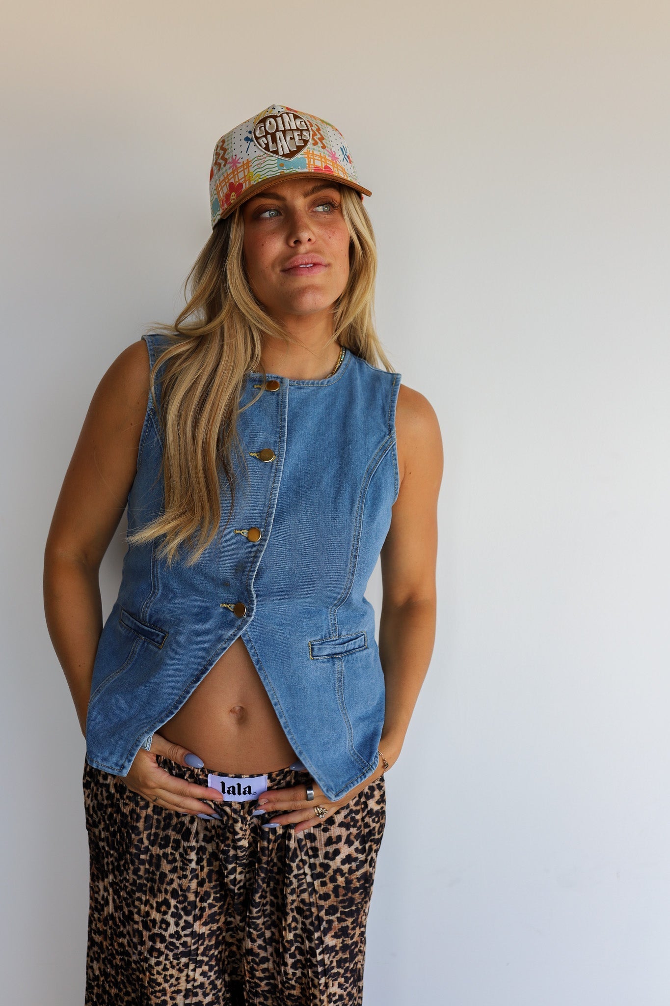 GOING PLACES TRUCKER HAT - Shop LINNY CO