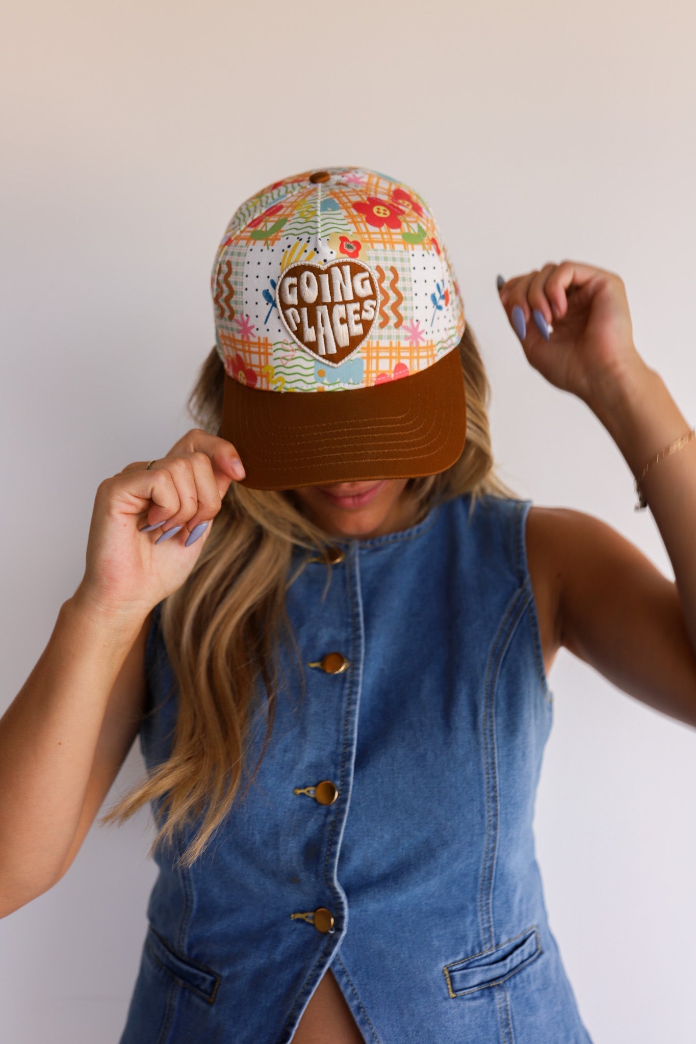 GOING PLACES TRUCKER HAT - Shop LINNY CO