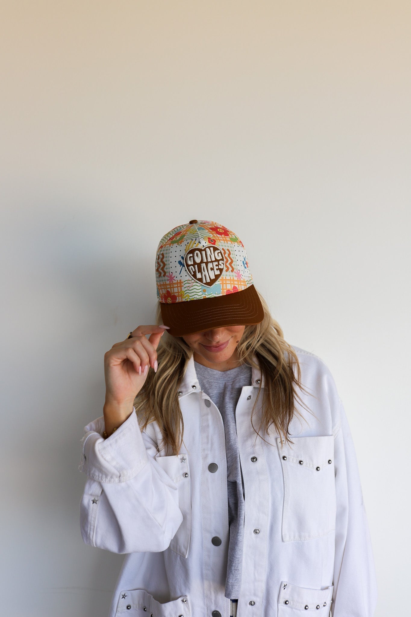 GOING PLACES TRUCKER HAT - Shop LINNY CO