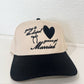 Going To The Chapel - Black Vintage Trucker Hat - Shop LINNY CO