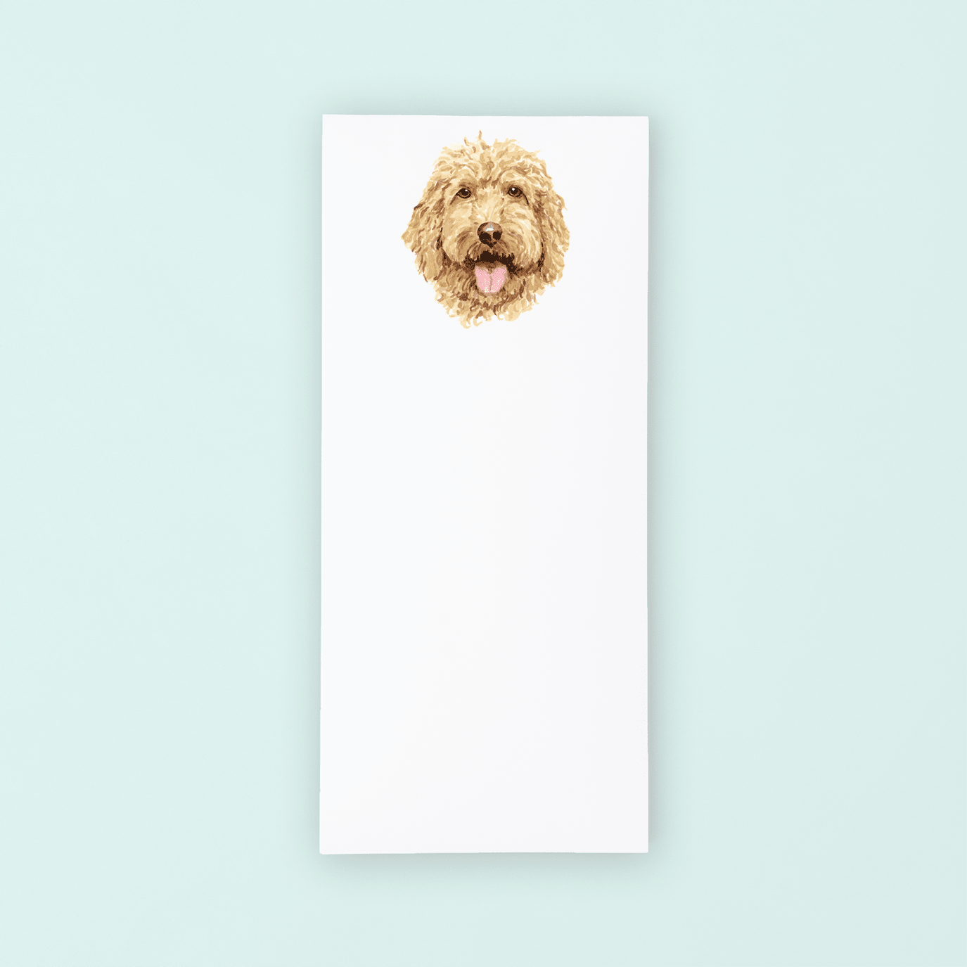 Golden Doodle Portrait Listpad - Shop LINNY CO