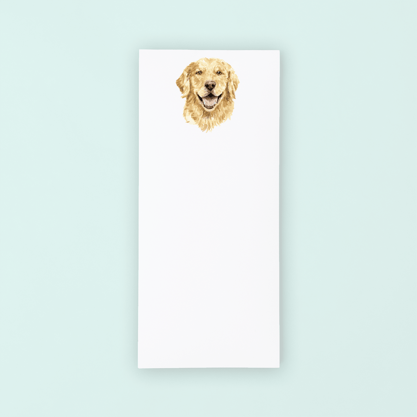 Golden Retriever Portrait Listpad - Shop LINNY CO