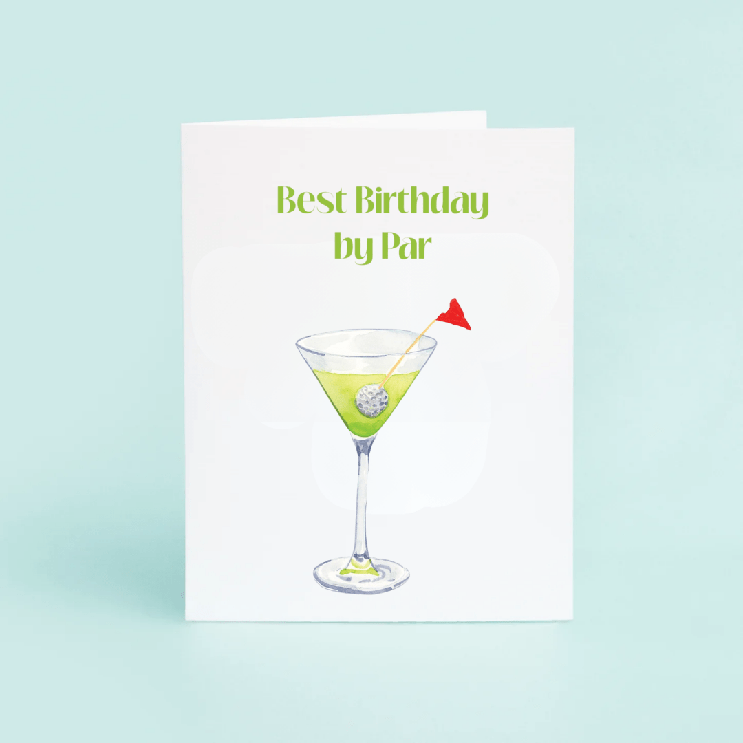 Golf Martini Birthday - Shop LINNY CO