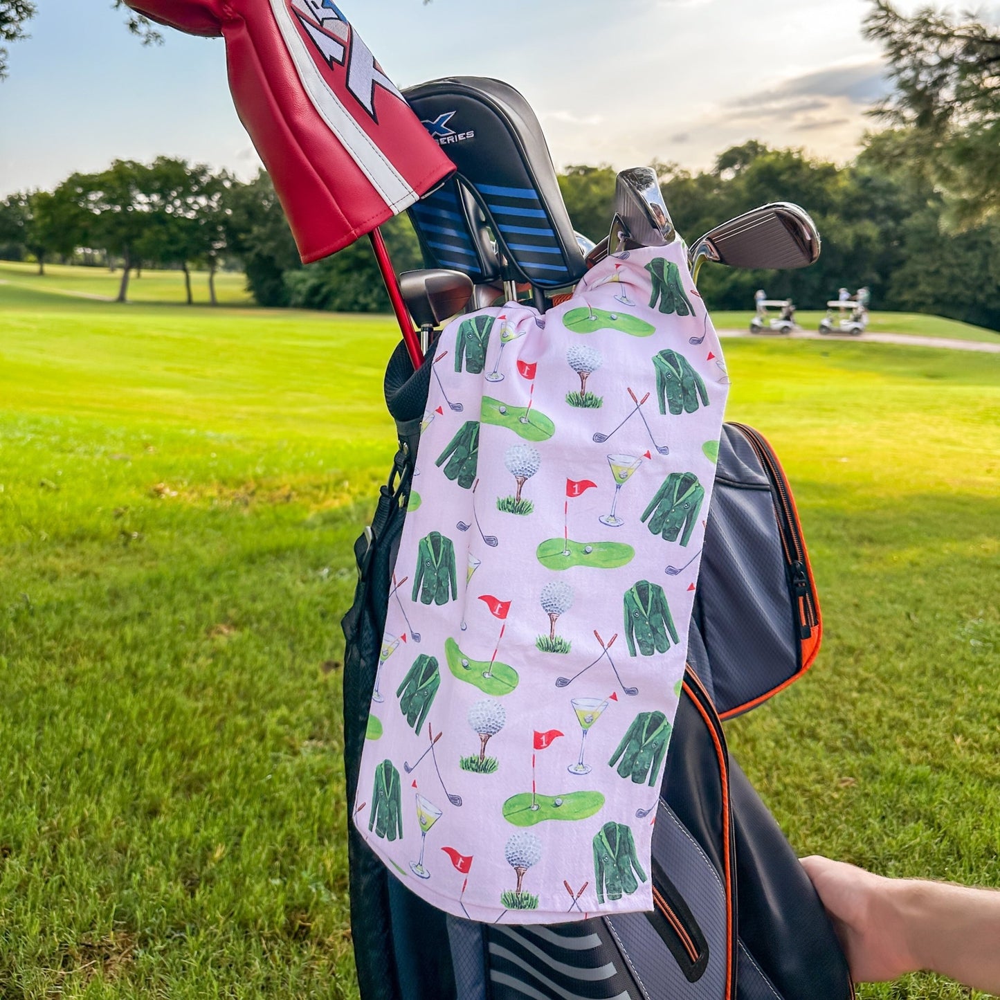 Golf Pattern Tea Towel - Shop LINNY CO