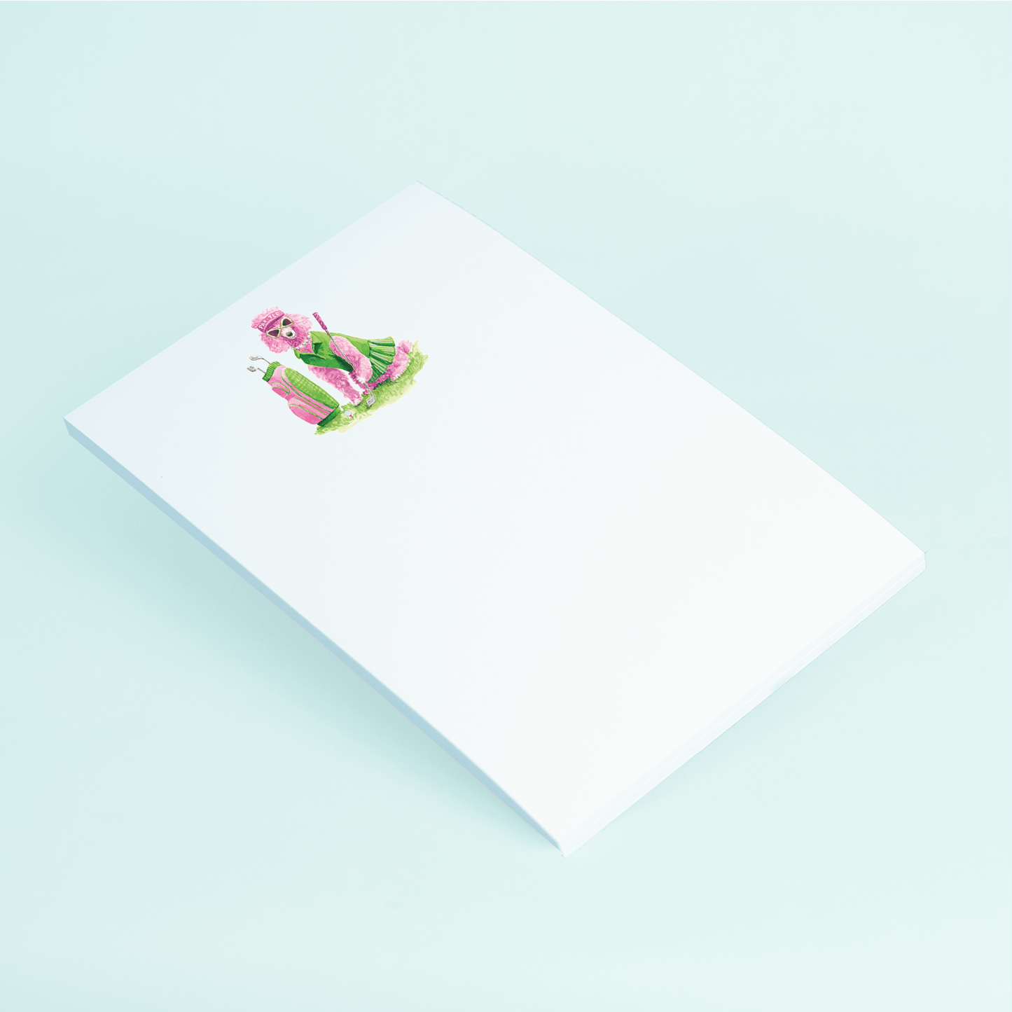Golf Poodle Notepad - Shop LINNY CO