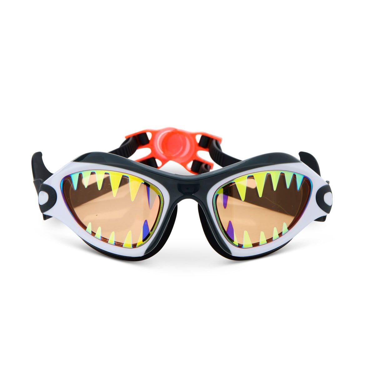 Great Bite White Megamouth Kid's Swim Goggles - Shop LINNY CO